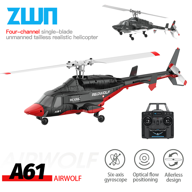 Rc Helicopter Gyro - Helicóptero A61 RC 2,4G giroscopio de