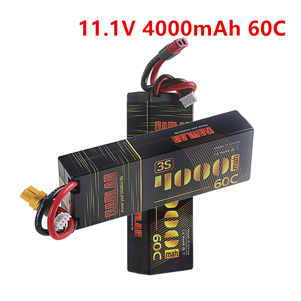 Rc Helicopter Battery - Batería LiPo 3S 11.1V 60C 4000mah