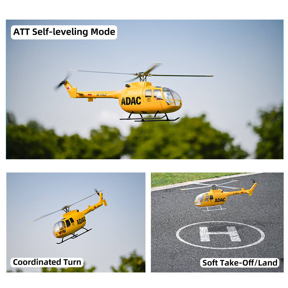 Helicóptero a escala FLY WING  - Rc Helicopter Electric reseña y precio