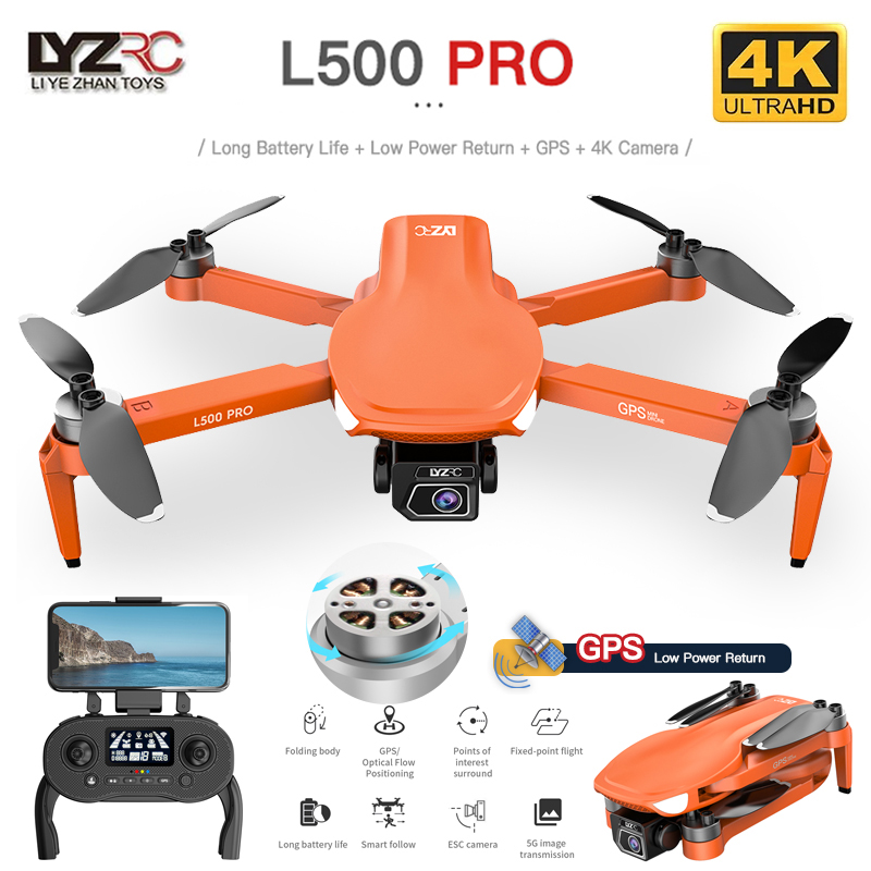 L500 PRO GPS Drone 4K Profesio - Rc Helicopter Electric reseña y precio