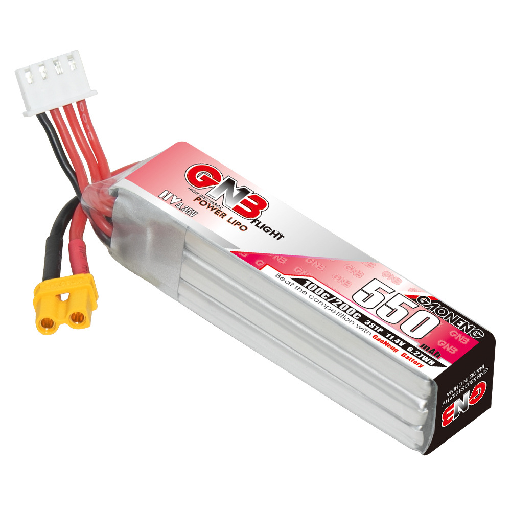 Batería Lipo GNB HV 11,4 V 550 - Rc Helicopter Battery reseña y precio