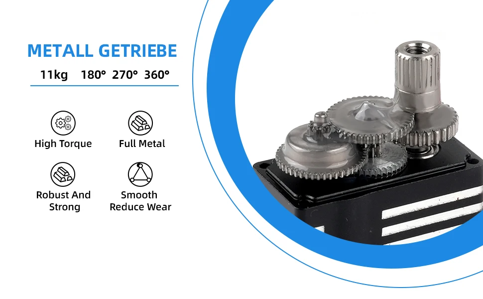 H-11 11KG Micro Servo Digital  - Rc Helicopter Motor reseña y precio
