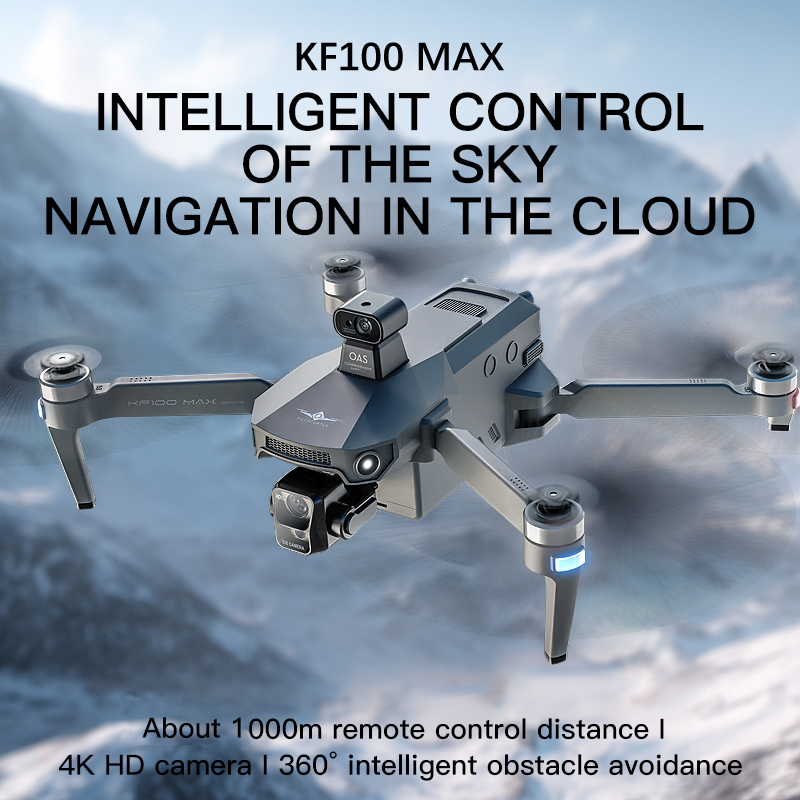 KF100 MAX GPS Drone 4K Cámara  - Rc Helicopter Electric reseña y precio