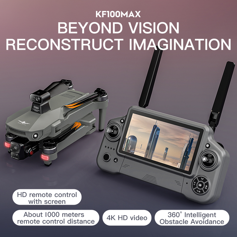 KF100 MAX GPS Drone 4K Cámara  - Rc Helicopter Electric reseña y precio