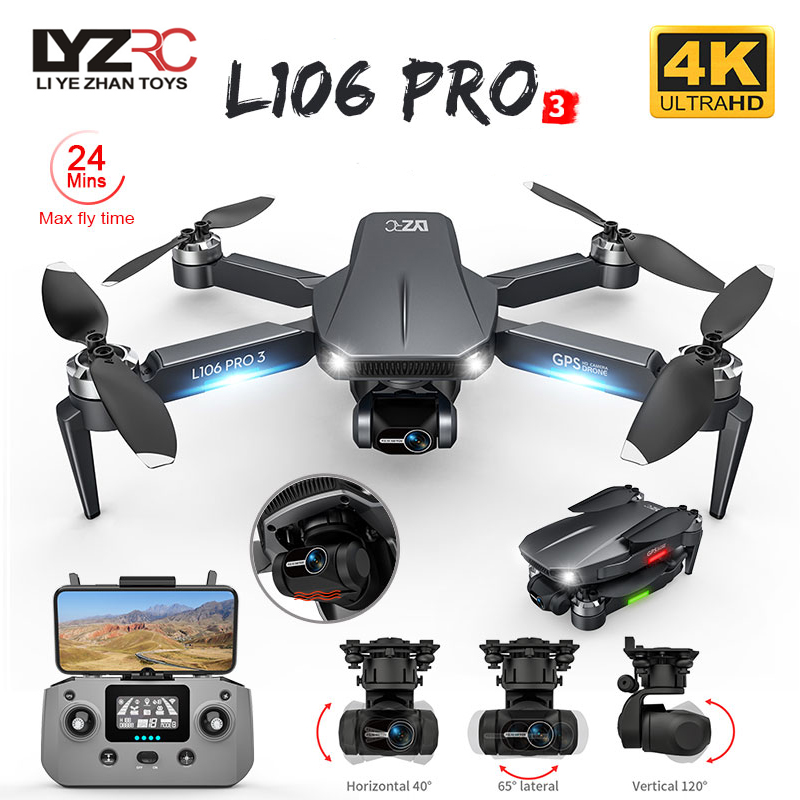L106 Pro 3 Drone 5G WIFI FPV p - Rc Helicopter Charger reseña y precio