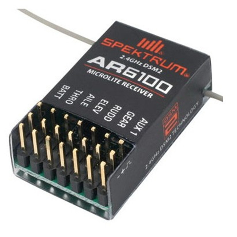 Receptor AR6100 DSM2 6CH 2,4 G - Rc Helicopter Remote Control reseña y precio