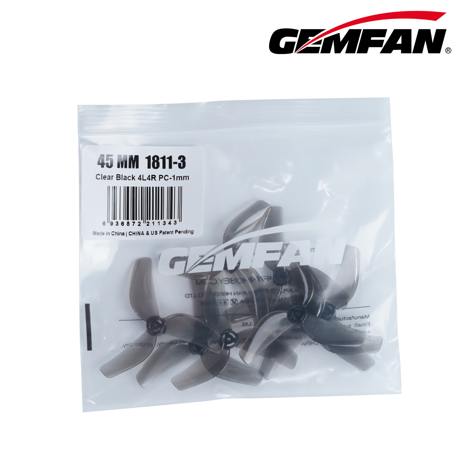 Paquete de 4 Hélices Gemfan 18 - Rc Helicopter Blade reseña y precio