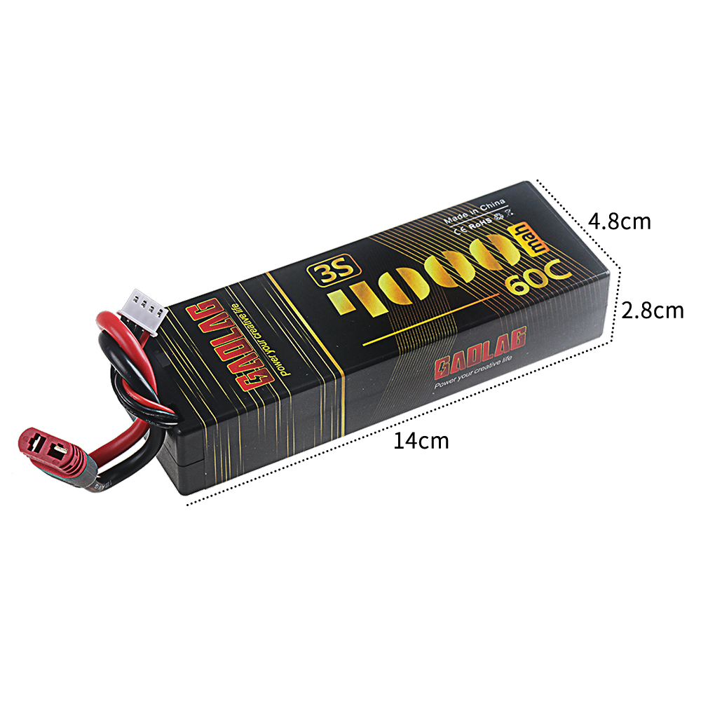 Batería LiPo 3S 11.1V 60C 4000 - Rc Helicopter Battery reseña y precio